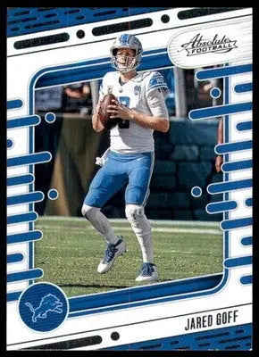 2024 Panini Absolute - Retail Jared Goff 35 Detroit Lions - Football Card Single