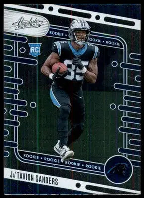 2024 Panini Absolute - Retail Ja’Tavion Sanders RC 177 Carolina Panthers - Football Card Single