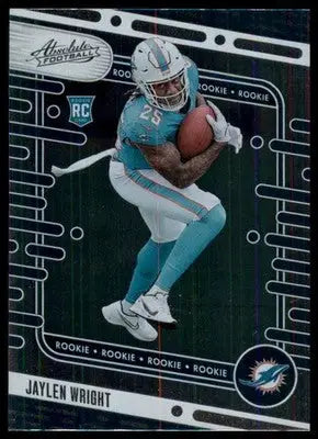 2024 Panini Absolute - Retail Jaylen Wright RC 183 Miami Dolphins - Football Card Single