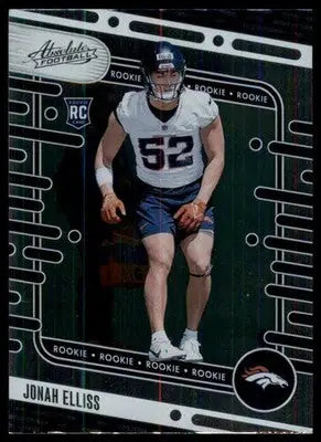 2024 Panini Absolute - Retail Jonah Elliss RC 164 Denver Broncos - Football Card Single