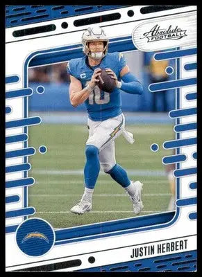2024 Panini Absolute - Retail Justin Herbert 57 Los Angeles Chargers - Football Card Single
