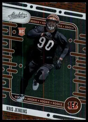 2024 Panini Absolute - Retail Kris Jenkins RC 149 Cincinnati Bengals - Football Card Single