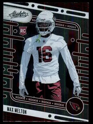 2024 Panini Absolute - Retail Max Melton RC 143 Arizona Cardinals