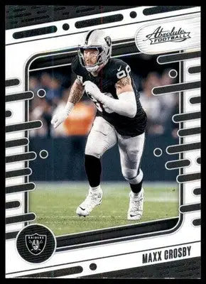 2024 Panini Absolute - Retail Maxx Crosby 56 Las Vegas Raiders - Football Card Single