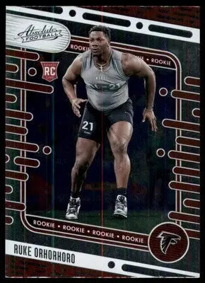 2024 Panini Absolute - Retail Ruke Orhorhoro RC 135 Atlanta Falcons - Football Card Single