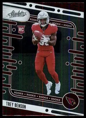 2024 Panini Absolute - Retail Trey Benson RC 161 Arizona Cardinals