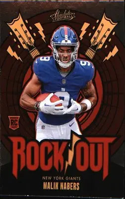 2024 Panini Absolute Rock Out #RO-MNS Malik Nabers