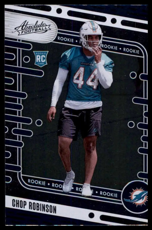 2024 Panini Absolute Rookie Chop Robinson #121 Miami Dolphins Football Card NFL - Football Card Single