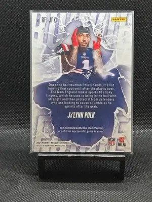 2024 Panini Absolute - Rookie Force Ja’Lynn Polk #RF-JPK (MEM RC)