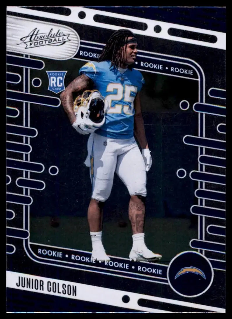 2024 Panini Absolute Rookie Junior Colson #162 Los Angeles Chargers Football NFL - Football Card Single