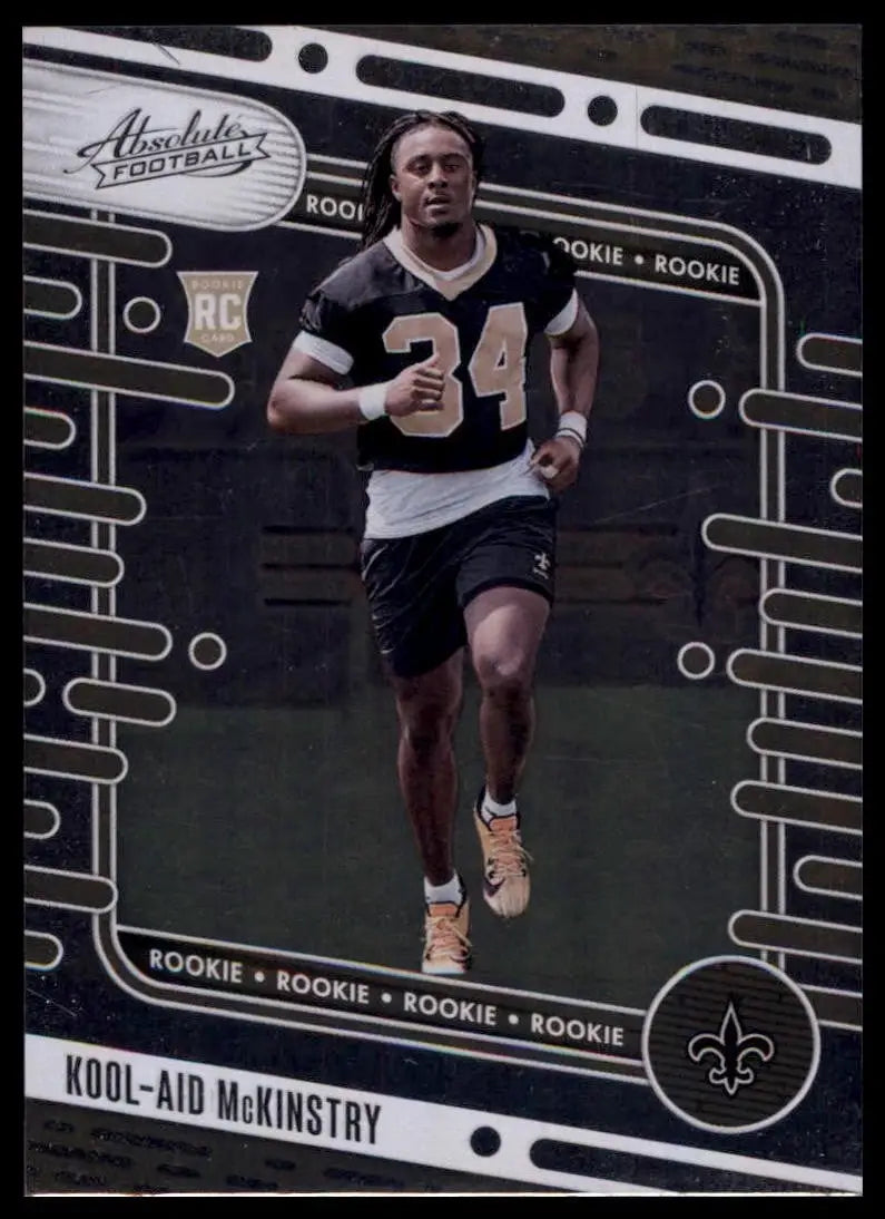 2024 Panini Absolute Rookie Kool Aid McKinstry #141 New Orleans Saints Football - Football Card Single