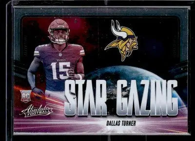2024 Panini Absolute #SG-DTR Dallas Turner Star Gazing - Football Card Single