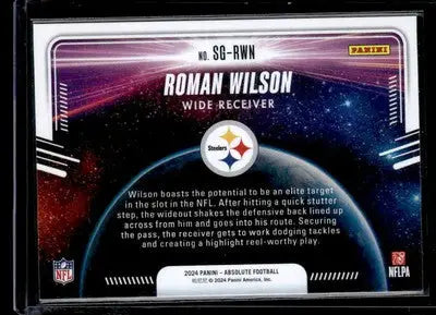 2024 Panini Absolute #SG-RWN Roman Wilson Star Gazing - Football Card Single