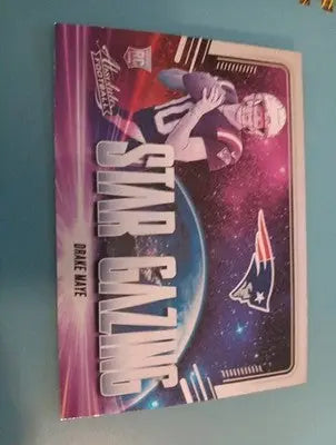 2024 Panini Absolute - Star Gazing Drake Maye #SG-DME (RC). Patriots. NRMT+ - Football Card Single