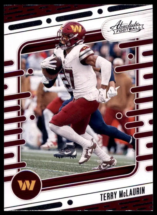 2024 Panini Absolute Terry McLaurin #99 Washington Commanders Football Card NFL - Football Card Single
