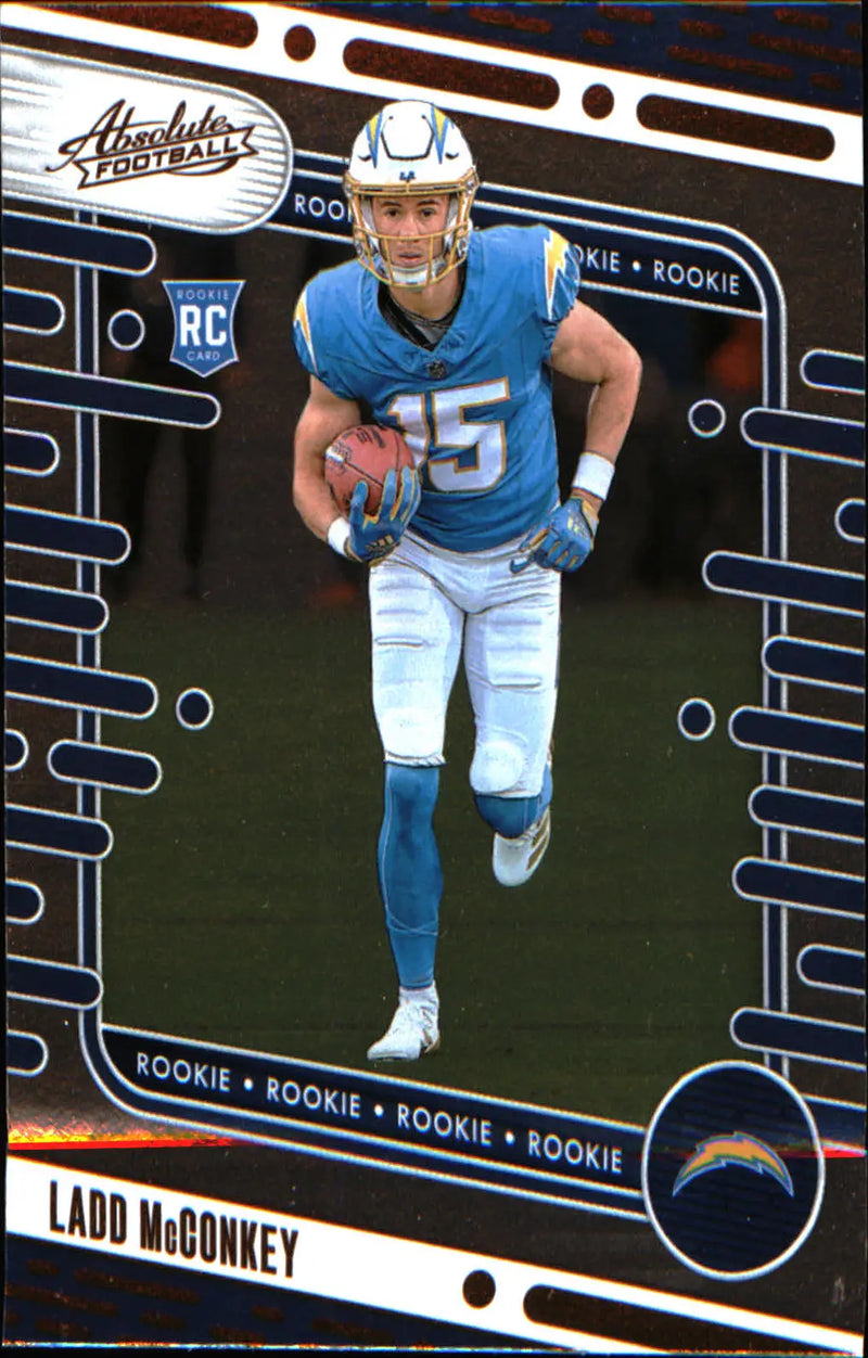 2024 Panini Absolute Yellow #134 Ladd McConkey
