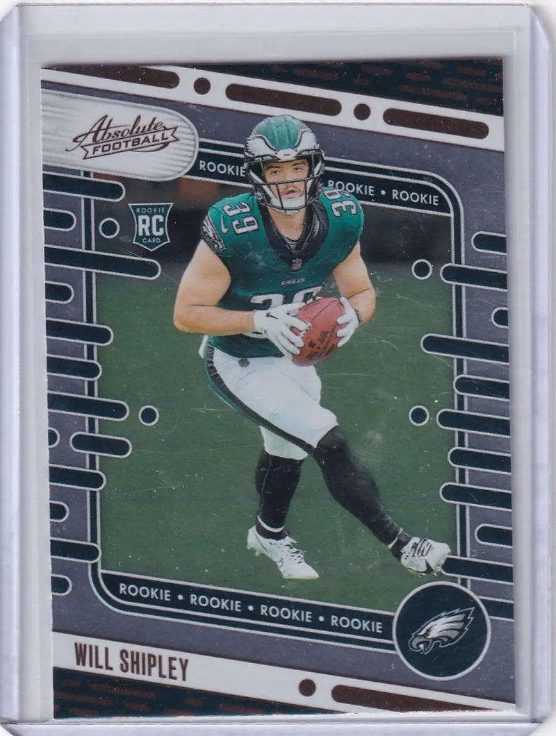 2024 Panini Absolute Yellow #187 Will Shipley - Philadelphia Eagles - Football Card Single