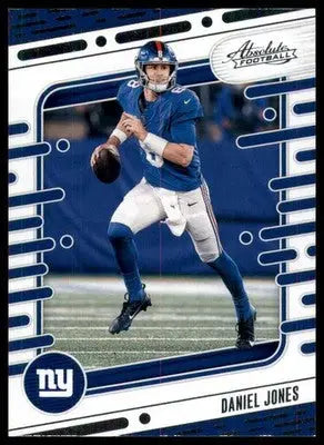 2024 Panini Absolute - Yellow Daniel Jones 79 New York Giants