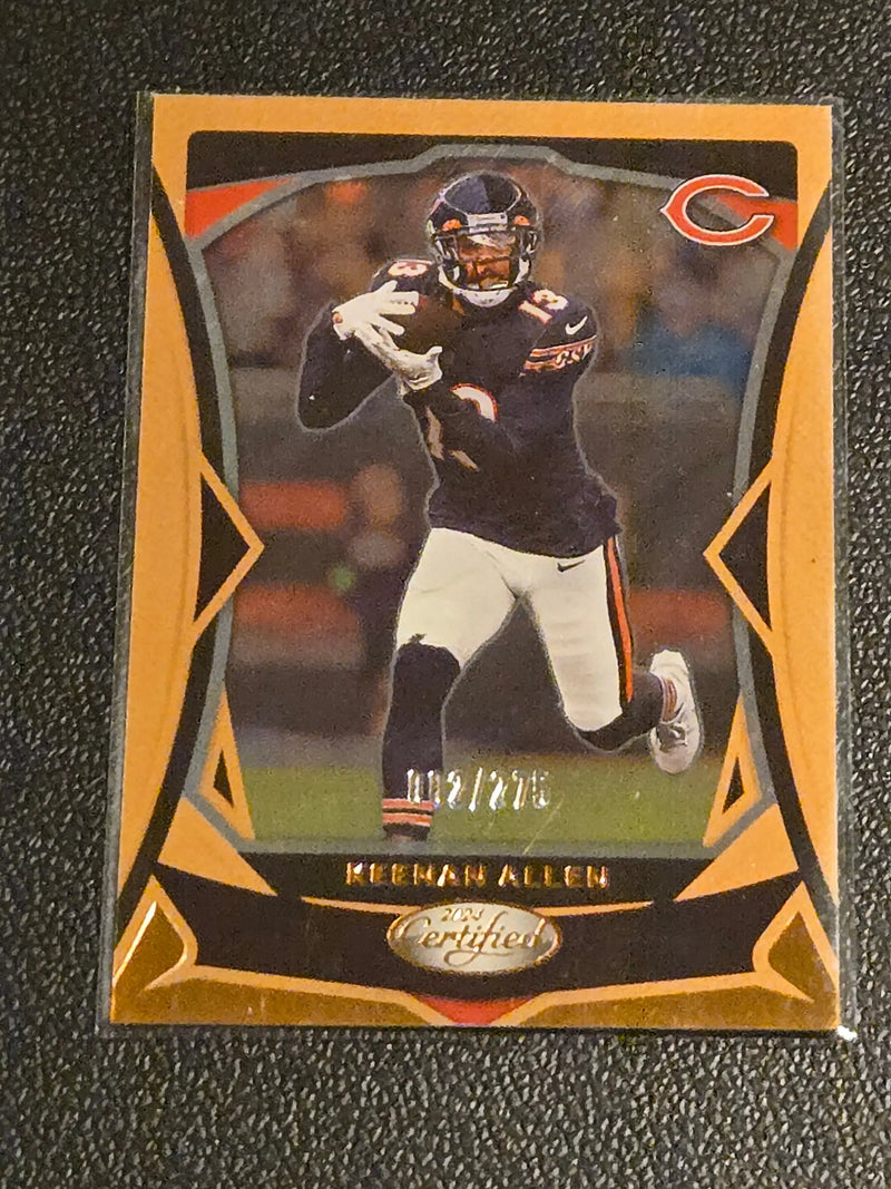 2024 Panini Certified #66 Keenan Allen Mirror Bronze #/275