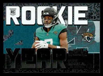 2024 Panini Contenders Football #15 Brian Thomas Jr Rookie of the Year - Football Card Single