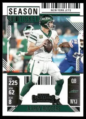 2024 Panini Contenders Football Aaron Rodgers #78 Football - Football Card Single