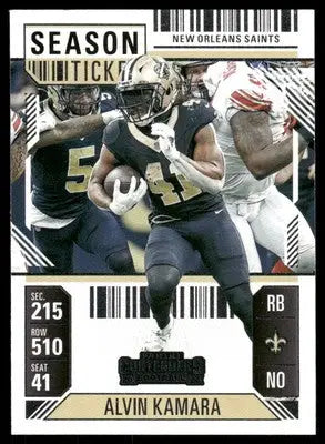 2024 Panini Contenders Football Alvin Kamara #71 Football