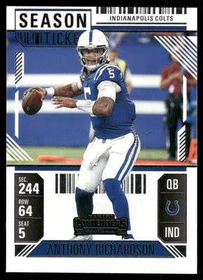 2024 Panini Contenders Football Anthony Richardson #42 Football