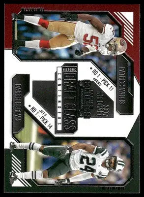 2024 Panini Contenders Football Darrelle Revis / Willis 23 Historic Dual Class - Football Card Single