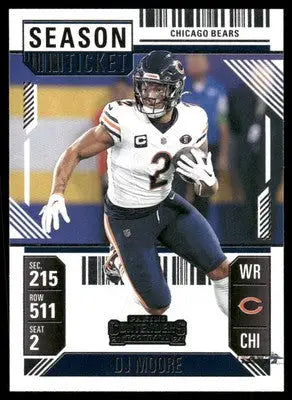 2024 Panini Contenders Football DJ Moore #18 Football