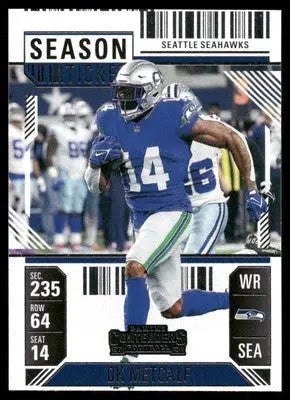 2024 Panini Contenders Football DK Metcalf #91 Football