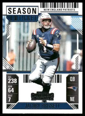 2024 Panini Contenders Football Jacoby Brissett #67 Football - Football Card Single