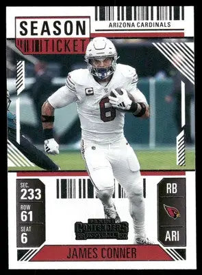 2024 Panini Contenders Football James Conner #2 Football - Football Card Single