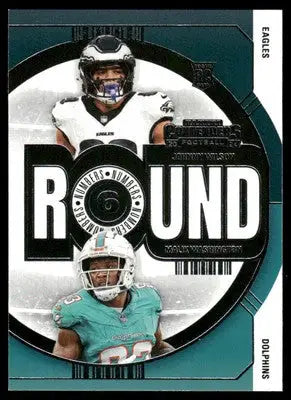 2024 Panini Contenders Football Johnny Wilson Malik Washington #20 Football - Football Card Single