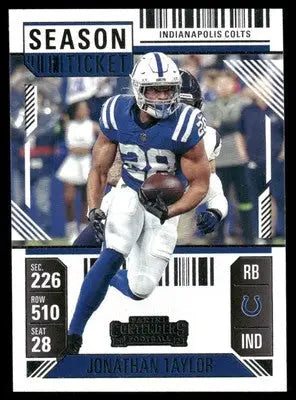 2024 Panini Contenders Football Jonathan Taylor #43 Football - Football Card Single