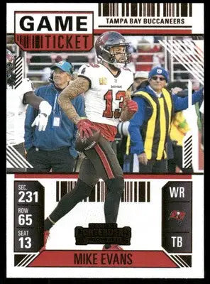 2024 Panini Contenders Football Mike Evans #93 Bronze Football