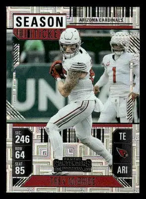 2024 Panini Contenders Football Mojo #1 Trey McBride - Football Card Single
