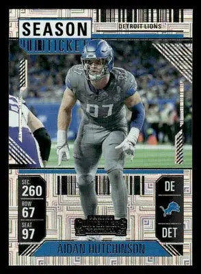 2024 Panini Contenders Football Mojo #34 Aidan Hutchinson - Football Card Single