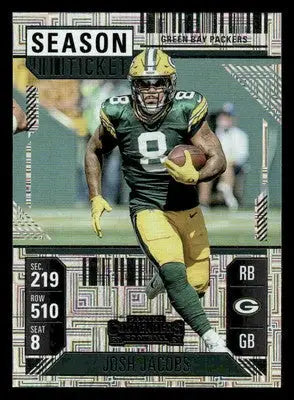 2024 Panini Contenders Football Mojo #35 Josh Jacobs - Football Card Single