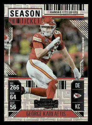 2024 Panini Contenders Football Mojo #51 George Karlaftis - Football Card Single