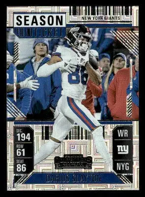 2024 Panini Contenders Football Mojo #75 Darius Slayton - Football Card Single