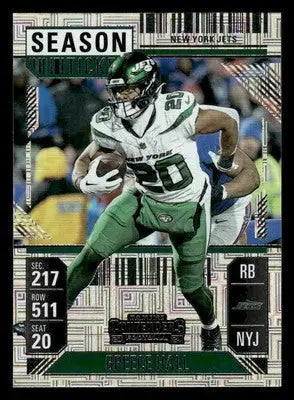 2024 Panini Contenders Football Mojo #76 Breece Hall - Football Card Single
