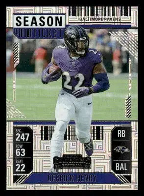 2024 Panini Contenders Football Mojo #9 Derrick Henry - Football Card Single