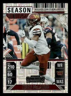 2024 Panini Contenders Football Mojo #99 Terry McLaurin - Football Card Single
