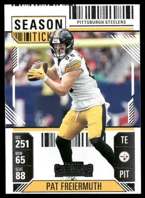 2024 Panini Contenders Football Pat Freiermuth #84 Football