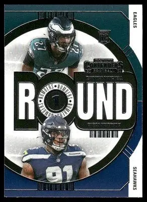 2024 Panini Contenders Football Quinyon Mitchell Byron Murphy II #24 RC Football - Football Card Single