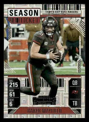 2024 Panini Contenders Football Season Ticket Mojo #92 Baker Mayfield Buccaneers - Football Card Single