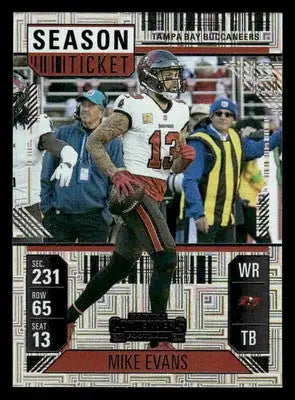 2024 Panini Contenders Football Season Ticket Mojo #93 Mike Evans Buccaneers - Football Card Single