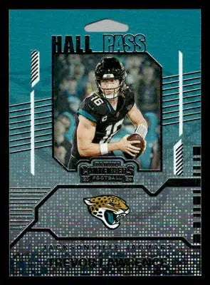 2024 Panini Contenders Football Sparkle Dots #2 Trevor Lawrence Hall Pass - Football Card Single