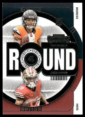 2024 Panini Contenders Football Troy Franklin Jacob Cowing #15 Football - Football Card Single