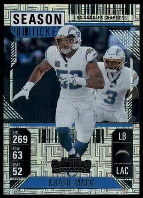 2024 Panini Contenders Khalil Mack 57 Dallas Cowboys